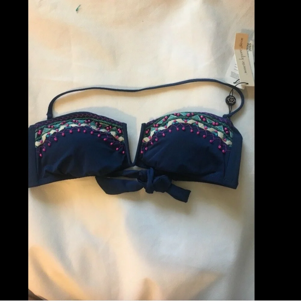 NWT Nanette Lepore‎ Costa Sol Bikini Top [Medium]